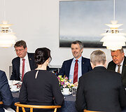 Danijos Karalius Frederikas X susitiko su Ministre Pirmininke Inga Ruginiene