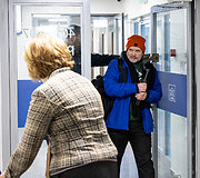 Laurynas Ragelskis atvyko į teismo posėdį