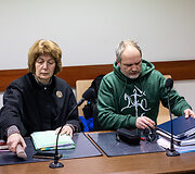 Laurynas Ragelskis atvyko į teismo posėdį