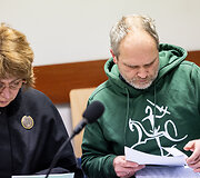 Laurynas Ragelskis atvyko į teismo posėdį
