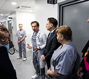 Vilniaus miesto klinikinės ligoninės (VMKL) naujų operacinių, reanimacijos ir hemodializės korpuso atidarymas