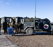 Vokietijos kariuomenės pratybos &bdquo;Medic Guardian 2026&ldquo;