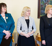 Orinta Leiputė, Daiva Žebelienė, Au&scaron;rinė Norkienė