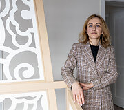 Sodybos &bdquo;Pelėdų medus&ldquo; savininkė Ieva Kizienė