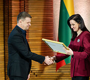 Rolandas Kazlas, Inga Ruginienė
