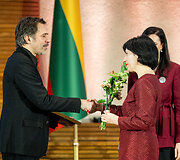Vyriausybės kultūros ir meno premijų įteikimo ceremonija