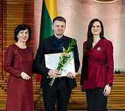 Vaida Aleknavičienė, Rolandas Kazlas, Inga Ruginienė