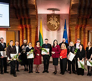Vyriausybės kultūros ir meno premijų įteikimo ceremonija