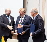 Radekas Jakubskis, Sigitas Leonavičius, Vaidas Sabaliauskas