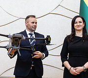 Michalas Mierzejewskis, Inga Ruginienė