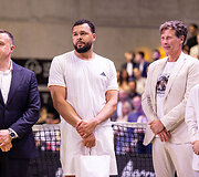 Ramūnas Gru&scaron;as, Jo - Wilfredas Tsonga, Darius Mockus