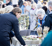Verbų sekmadienio mugė prie Vilniaus Katedros