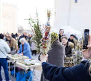 Verbų sekmadienio mugė prie Vilniaus Katedros