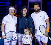 Ričardas Berankis, Lina Berankytė - Astrauskienė, Jo - Wilfredas Tsonga