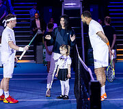 Ričardas Berankis, Lina Berankytė - Astrauskienė, Jo - Wilfredas Tsonga