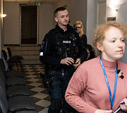 Nužudymo Žveryne bylos nagrinėjimas uždarame posėdyje