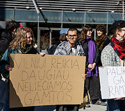 &bdquo;Fridays for Future&ldquo; ir Lietuvos žaliųjų partijos  protestas