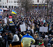 Protestas ,,&Scaron;alin rankas nuo laisvo žodžio&ldquo;
