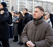 Protestas ,,&Scaron;alin rankas nuo laisvo žodžio&ldquo;