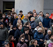Protestas ,,&Scaron;alin rankas nuo laisvo žodžio&ldquo;