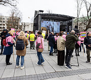 Pieno gamintojų protesto akcija Vilniuje