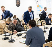 Demokratų sąjungos &bdquo;Vardan Lietuvos&ldquo; frankcijos posėdis