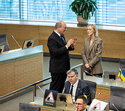Giedrius Drukteinis, Paulė Kuzmickienė