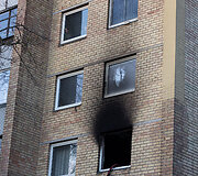Tyzenhauzų gatvėje užsidegė butas