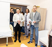 Mažojo žalgiriečio pirmųjų mar&scaron;kinėlių (&scaron;liaužtinukų) Vilniaus naujagimiams įteikimas