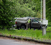 Gudžių kaime Karo policija ir Lietuvos kariuomenė ie&scaron;ko drono