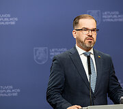 Inga Ruginienė susitiko su ekonomikos ir inovacijų ministru Edvinu Grik&scaron;u, vidaus reikalų ministru Vladislavu Kondratovičiumi ir kra&scaron;to apsaugos ministru Robertu Kaunu