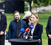 Gailestingumo kongreso spaudos konferencija