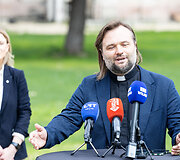 Gailestingumo kongreso spaudos konferencija