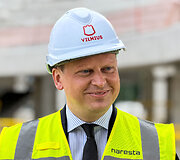 Nacionalinio stadiono statybvietės pristatymas