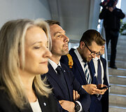 LSDP ir Demokratų sąjungos &bdquo;Vardan Lietuvos&ldquo; atstovai susitiko dėl koalicijos sudarymo