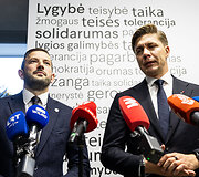 LSDP ir Demokratų sąjungos &bdquo;Vardan Lietuvos&ldquo; atstovai susitiko dėl koalicijos sudarymo