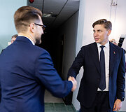 LSDP ir Demokratų sąjungos &bdquo;Vardan Lietuvos&ldquo; atstovai susitiko dėl koalicijos sudarymo