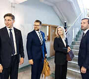 LSDP ir Demokratų sąjungos &bdquo;Vardan Lietuvos&ldquo; atstovai susitiko dėl koalicijos sudarymo