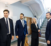 LSDP ir Demokratų sąjungos &bdquo;Vardan Lietuvos&ldquo; atstovai susitiko dėl koalicijos sudarymo