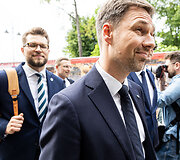 LSDP ir Demokratų sąjungos &bdquo;Vardan Lietuvos&ldquo; atstovai susitiko dėl koalicijos sudarymo