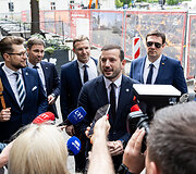LSDP ir Demokratų sąjungos &bdquo;Vardan Lietuvos&ldquo; atstovai susitiko dėl koalicijos sudarymo