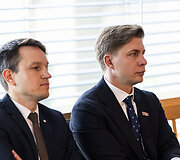 Gitanas Nausėda skaito metinį prane&scaron;imą 