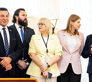Koalicijos sutarties pasira&scaron;ymas