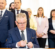 Koalicijos sutarties pasira&scaron;ymas