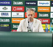 FK Žalgirio spaudos konferencija