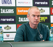 FK Žalgirio spaudos konferencija