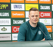 FK Žalgirio spaudos konferencija
