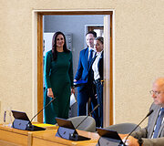 Paskutinis I. Ruginienės vyriausybės kabineto posėdis