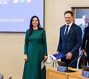Paskutinis I. Ruginienės vyriausybės kabineto posėdis