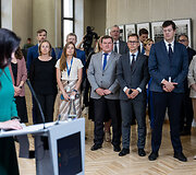 Paskutinis I. Ruginienės vyriausybės kabineto posėdis